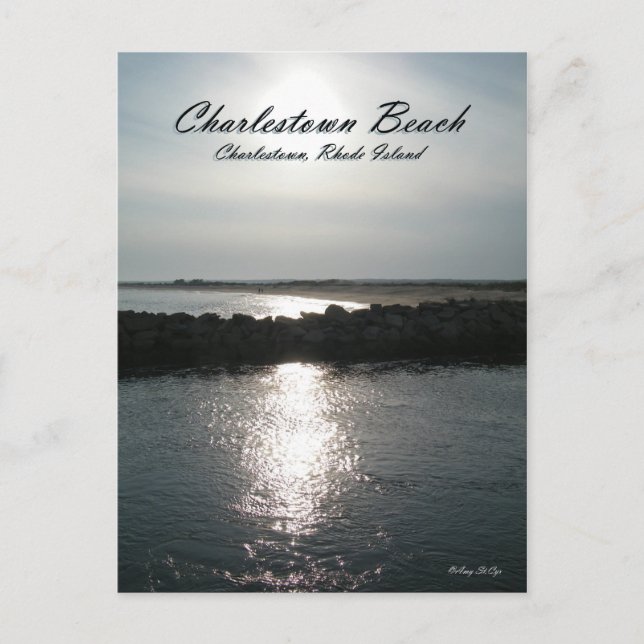 Carte Postale Charlestown Beach Rhode Island Postcard (Devant)