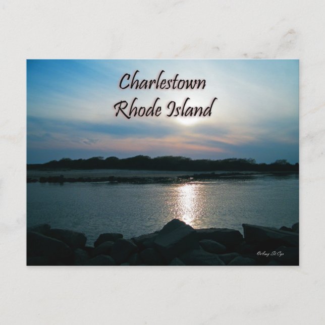 Carte postale Charlestown Rhode Island (Devant)