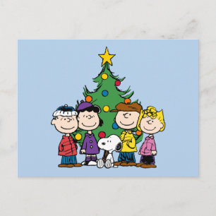 Carte Postale Charlie Brown et amis personnalisés