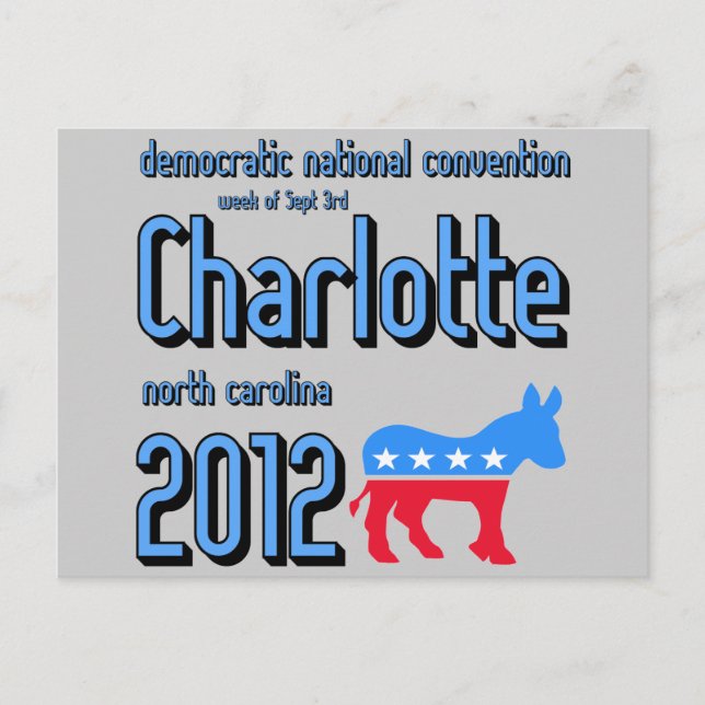Carte Postale Charlotte 2012 (Devant)