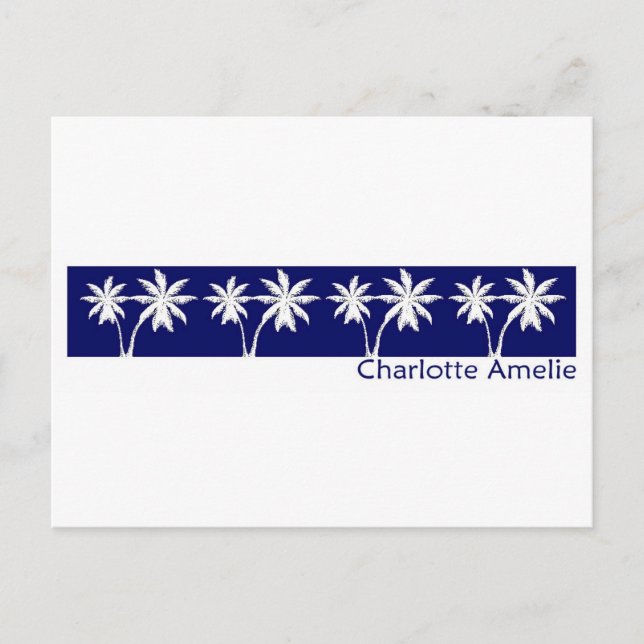Carte Postale Charlotte Amelie, U.S.V.I. (Devant)