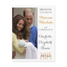 Charlotte Elizabeth Diana - Britannique Will Kate