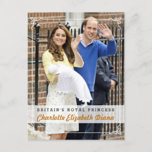 Carte Postale Charlotte Elizabeth Diana - Princesse royale brita