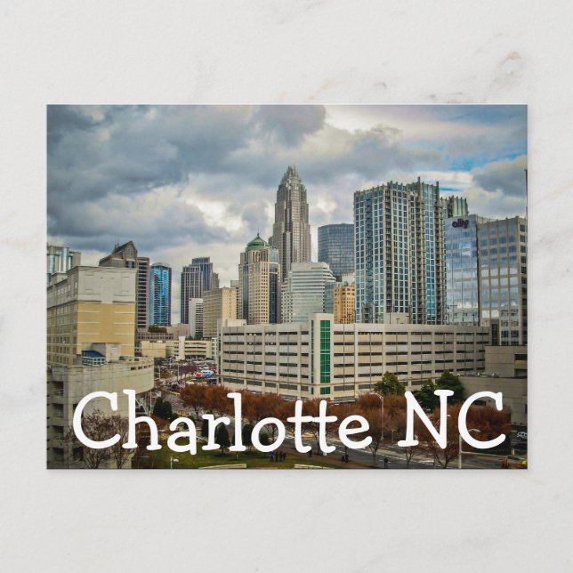 Carte Postale Charlotte NC (Devant)