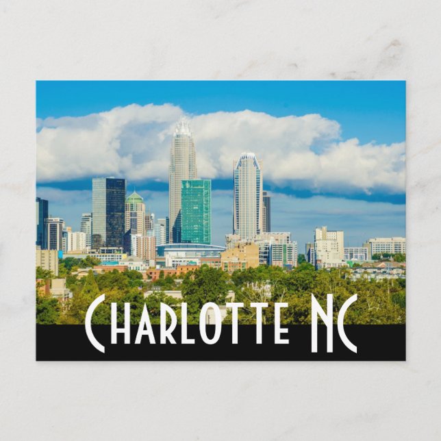 Carte Postale Charlotte NC (Devant)
