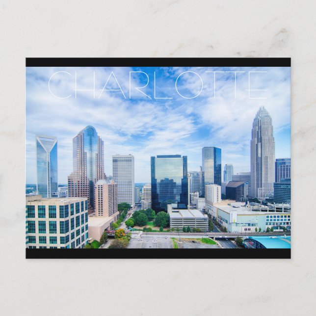Carte Postale Charlotte NC (Devant)