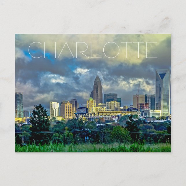 Carte Postale Charlotte NC (Devant)