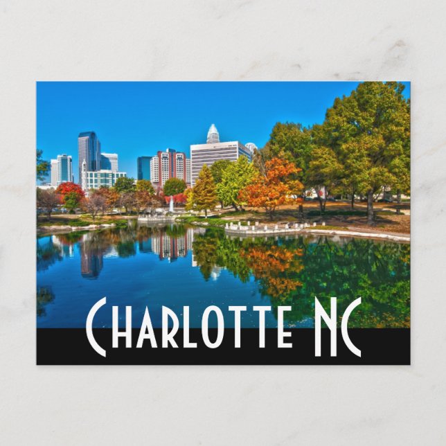 Carte Postale Charlotte NC (Devant)