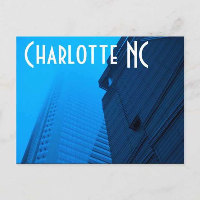 Carte Postale Charlotte NC (Devant)