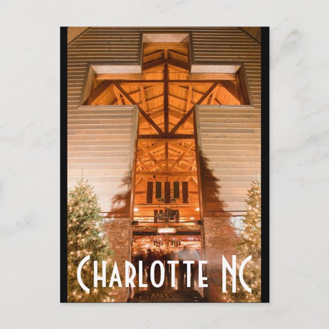 Carte Postale Charlotte NC (Devant)