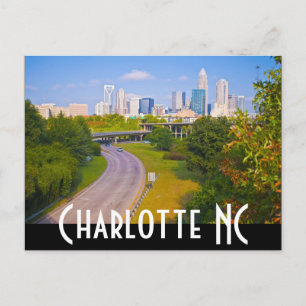 Carte Postale Charlotte NC