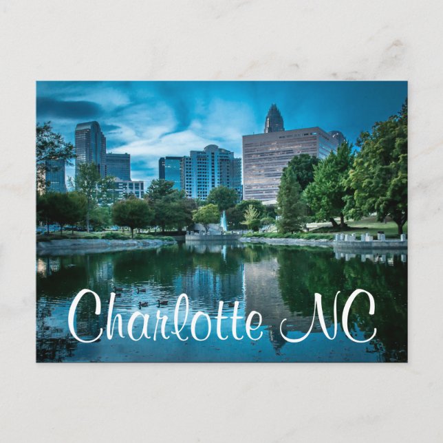 Carte Postale Charlotte NC (Devant)