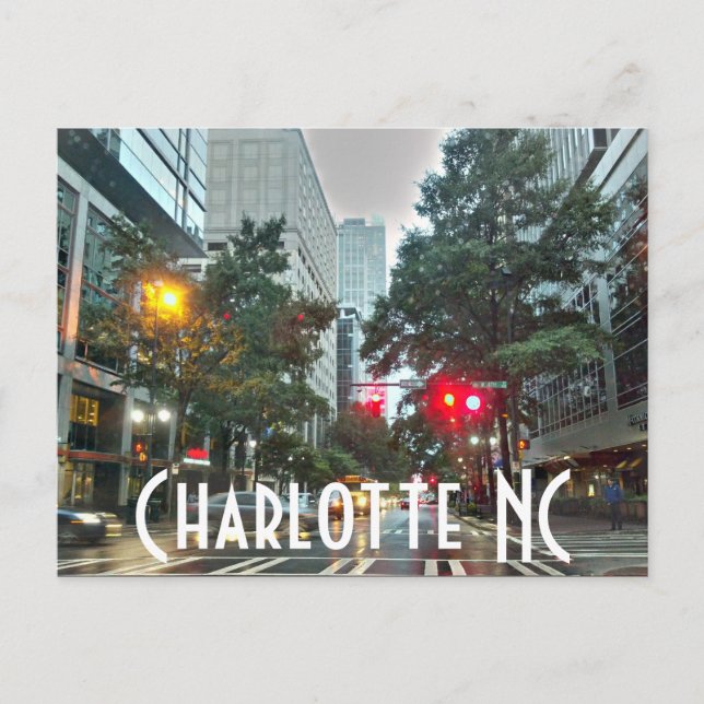 Carte Postale Charlotte NC (Devant)