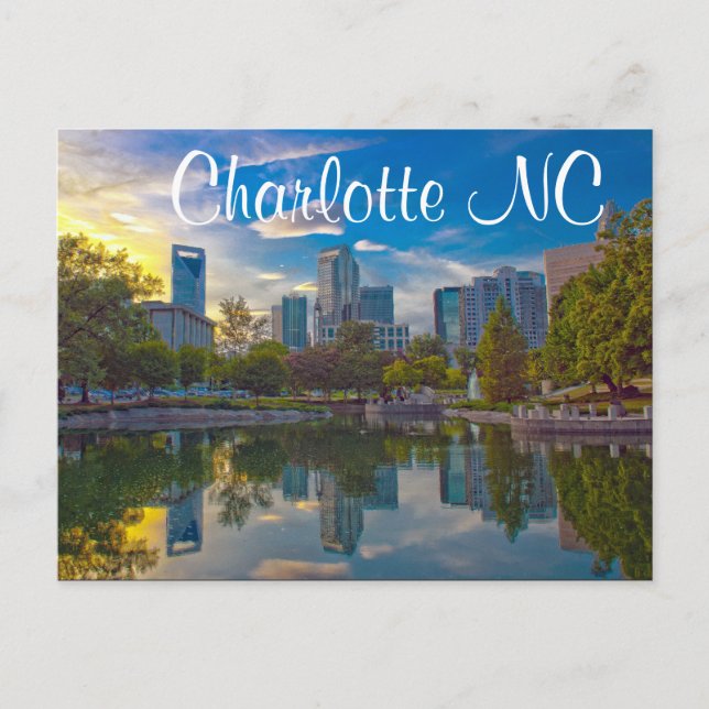 Carte Postale Charlotte NC (Devant)