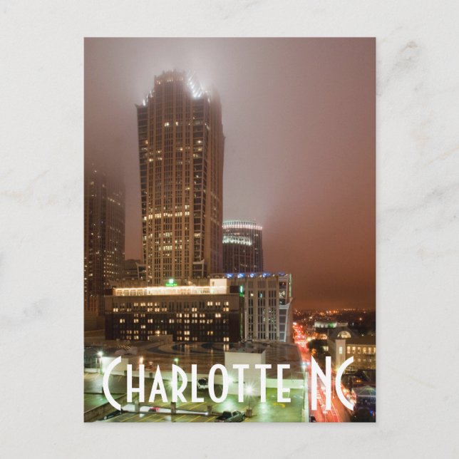 Carte Postale Charlotte NC (Devant)