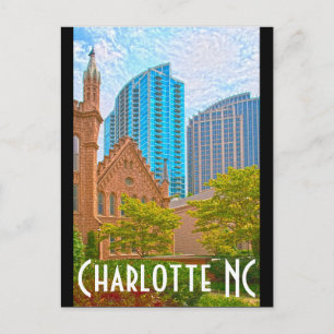 Carte Postale Charlotte NC