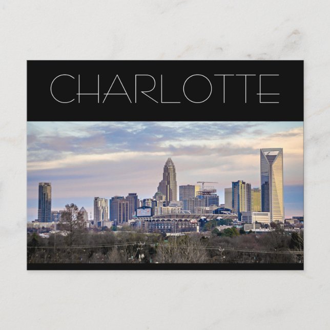 Carte Postale Charlotte NC (Devant)