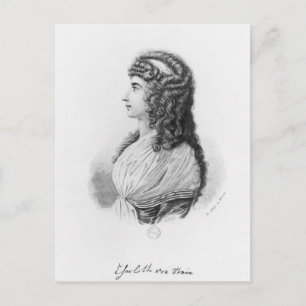 Carte Postale Charlotte von Stein, née von Schardt, fin