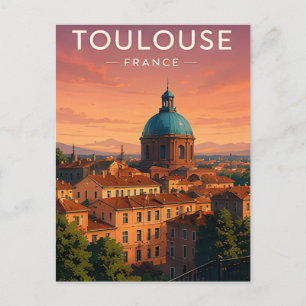 Carte Postale Charme de voyage à Toulouse France