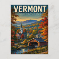 Charme du pont couvert des montagnes d'automne du