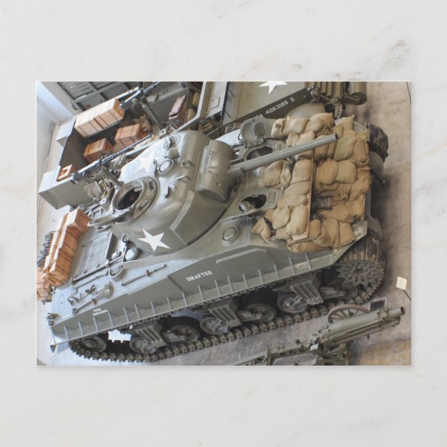 Carte Postale Chars 2ème guerre mondiale (Devant)