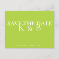 Chartreuse Simplicité Monogramme QR Enregistrer la