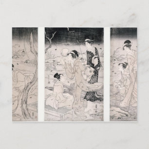 Carte Postale Chasse aux lucioles à la tombée de la nuit, 1796-9