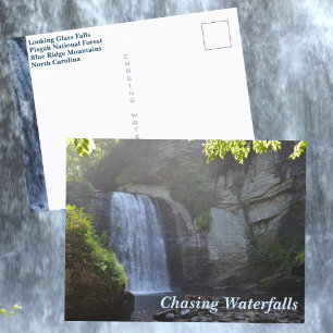 Carte Postale Chasse Cascades Blue Ridge Mountains NC Travel