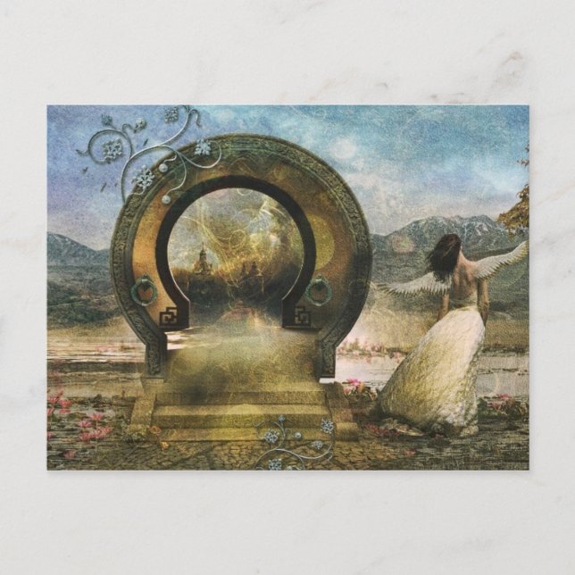 Carte postale Chasse Divinité (Devant)