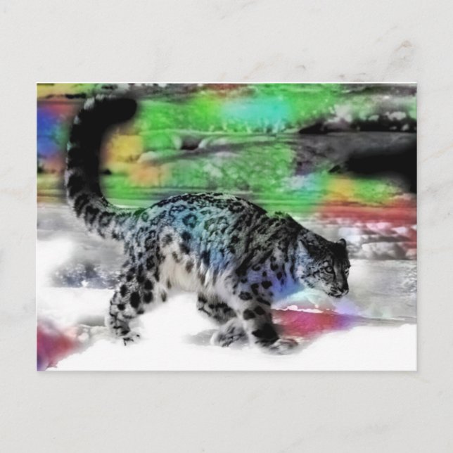 Carte Postale Chasseur de neige 5 (Devant)