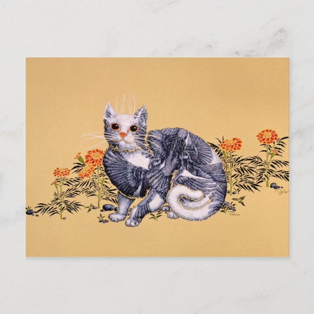 Carte Postale Chasseur d'été (Devant)