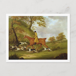 Carte Postale Chasseur et chiens, 1809 (huile sur la toile)