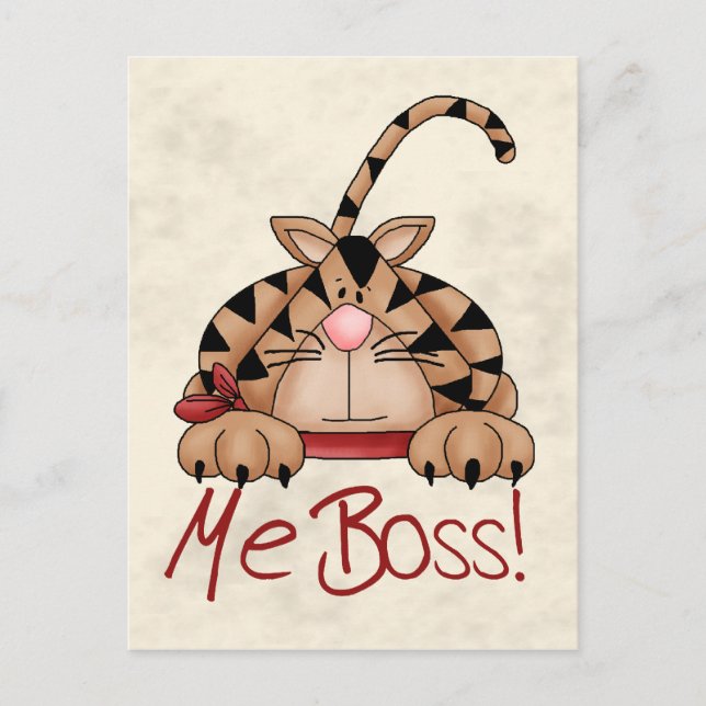 Carte Postale Chat (Devant)