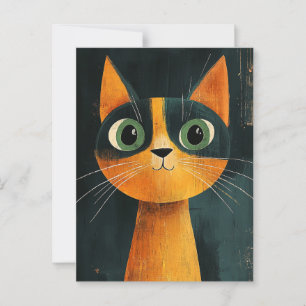 Carte Postale Chat adorable