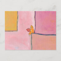 Chat art lecture fun - Marmalade préfère la solitu