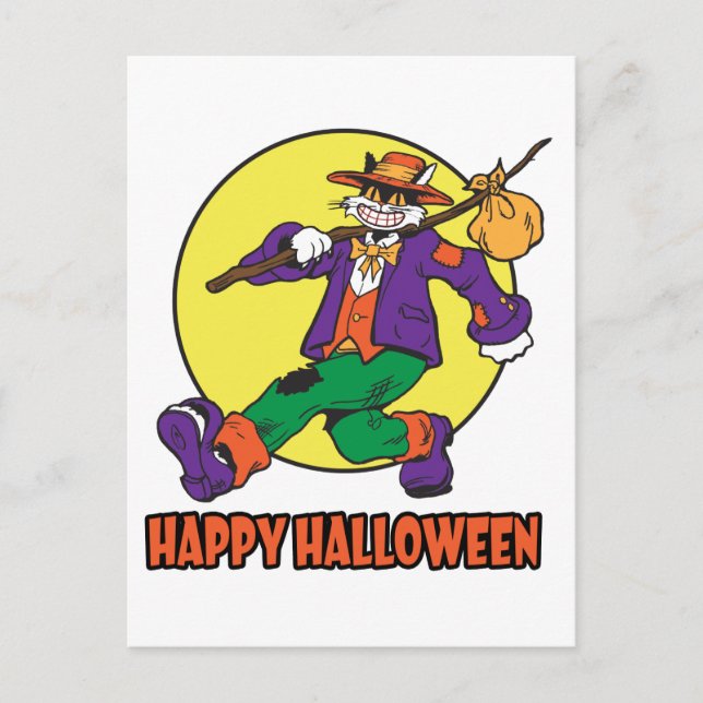 Carte Postale Chat cool ! (Devant)