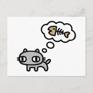 Carte Postale Chat de rêve