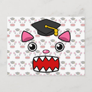 Carte Postale Chat d'études supérieures