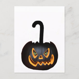 Carte Postale Chat d'Halloween