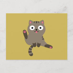 Carte Postale Chat drôle