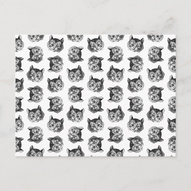 Carte Postale Chat du Cheshire d'Alice au Pays des Merveilles CO (Devant)