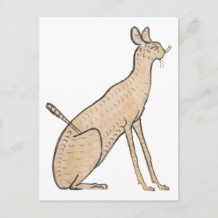 Carte Postale Chat égyptien