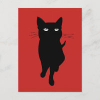 Chat gothique noir