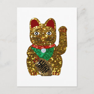 Carte Postale chat maneki neko
