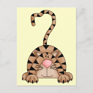 Carte Postale Chat Sur La Prey