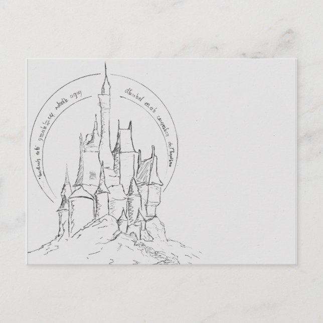 Carte Postale Château (Devant)