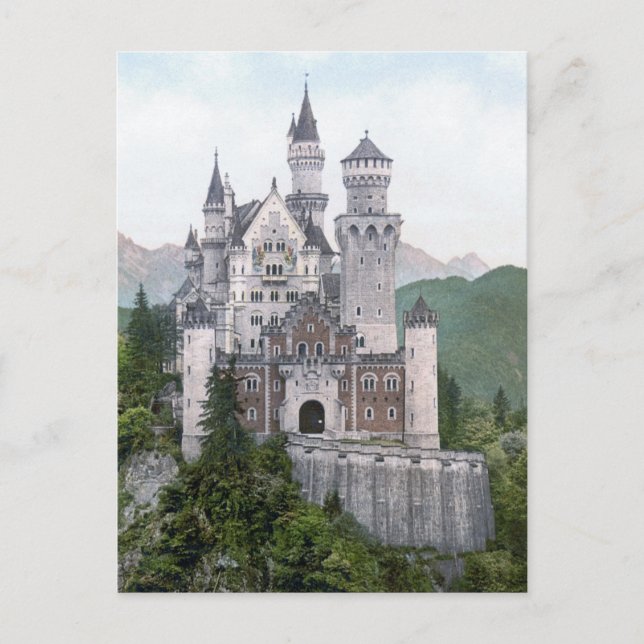 Carte Postale Château allemand Fairytale (Devant)