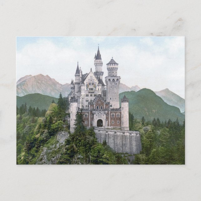 Carte Postale Château allemand Fairytale (Devant)