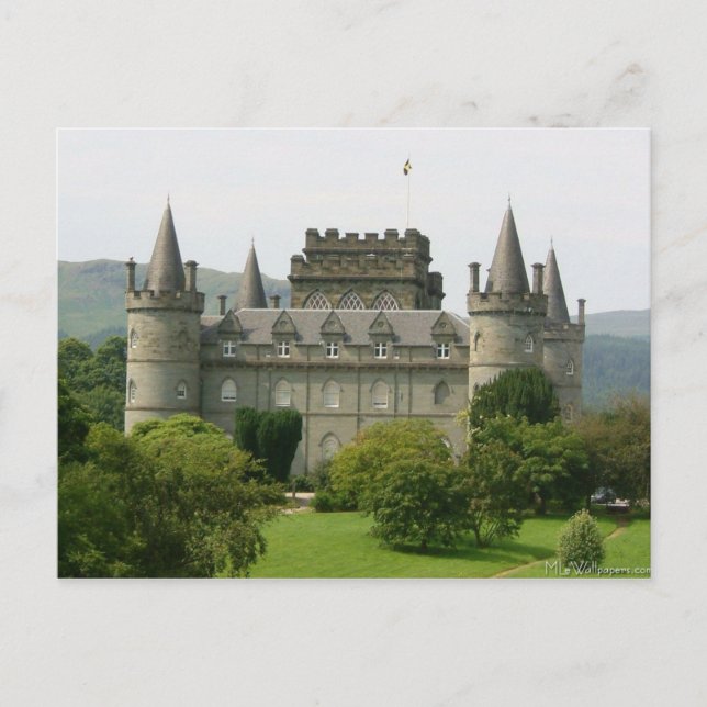 Carte Postale Château anglais (Devant)
