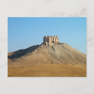 Carte Postale Château arabe, Palmyre, Syrie antique